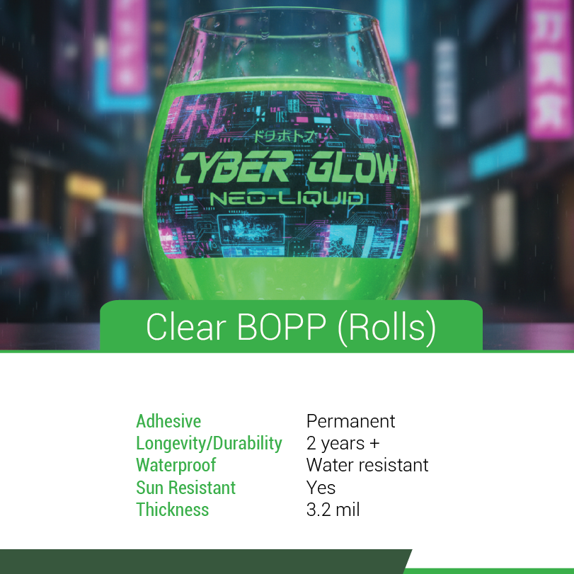 Clear BOPP (Rolls)